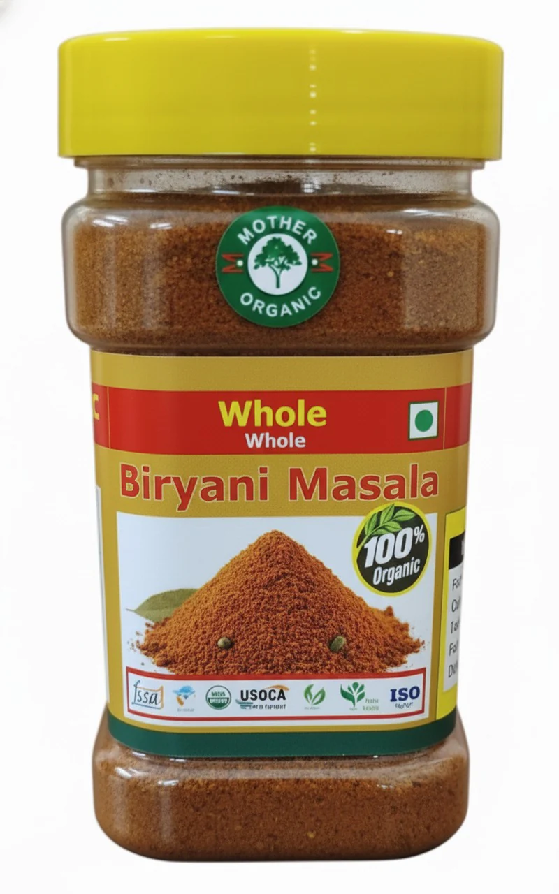 Mother Organic Biriyani Masala - 100g